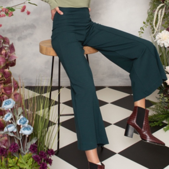 Ripley Rader 2+ 2022 STRAIGHT Leg Cyan Ponte Pants - Picture 1 of 7